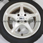 JDM SSR Integral-A2 4x114 Wheel and Tire Set